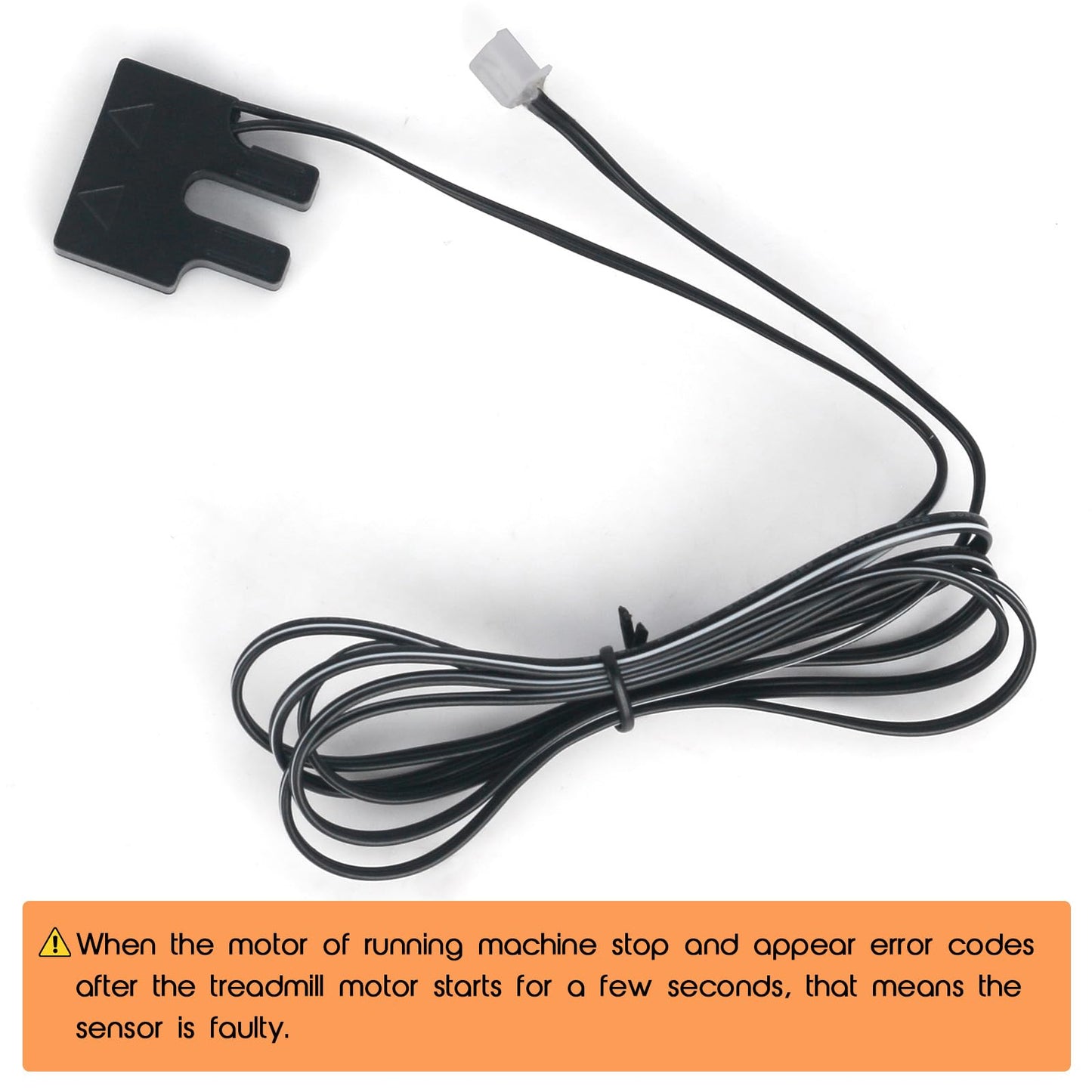 GGTE F030191 Treadmill Reed Switch RPM Speed Sensor Wire Harness for Sole and Spirit Ellipticals Replacement Part