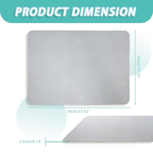 Double-Sided Non-Slip Mat for Elliptical Machines – Suitable for Under Desk Pedal Exercisers, Foot & Leg Machines, with Enhanced Stability & Floor Protection
