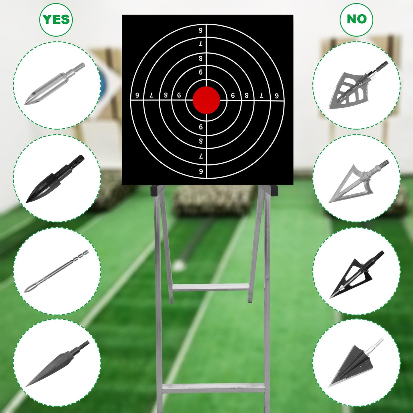 Foam Archery Target, High-Density EVA Archery Targets for Backyard, Archery Target Block
