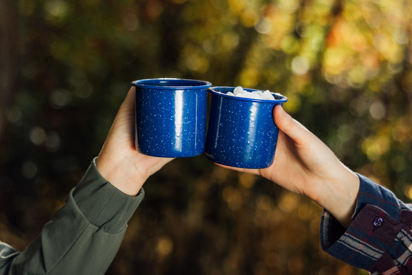 Alpine Mountain Gear 12 oz. Enamel Coffee Mug for Camping/Hiking, Durable Enamel Dishware, by Caddis Sports (12 Oz. (4 Pack))