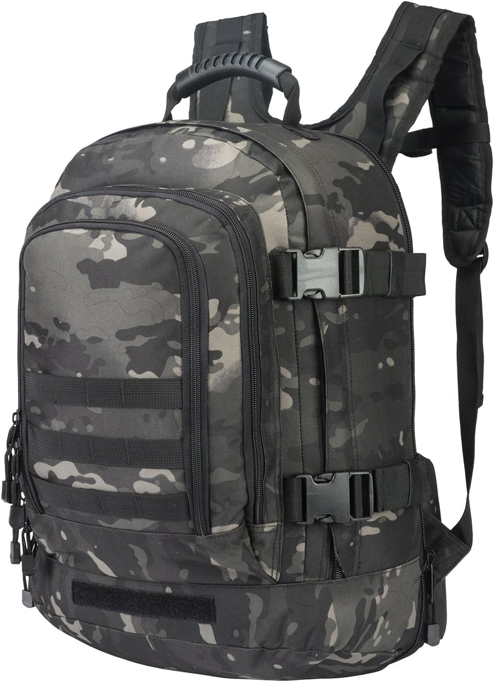 HYKING Large Tactical Expandable Backpack 39L-64L Military Bug Out Bag With Waist Strap