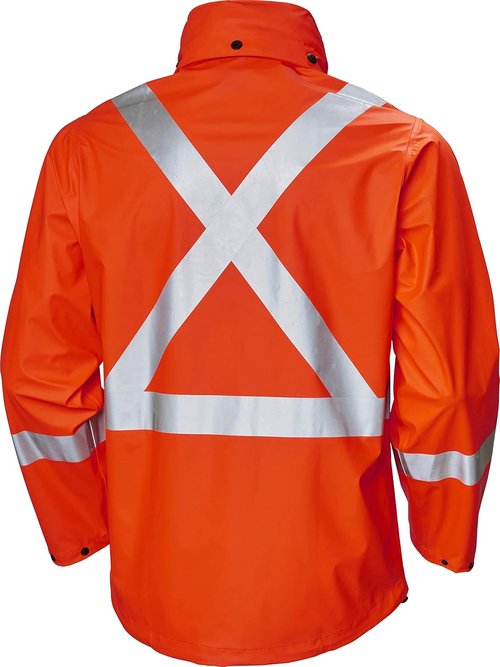 Helly-Hansen Men's Alta CSA Rain Jacket - Durable Workwear for All Weather