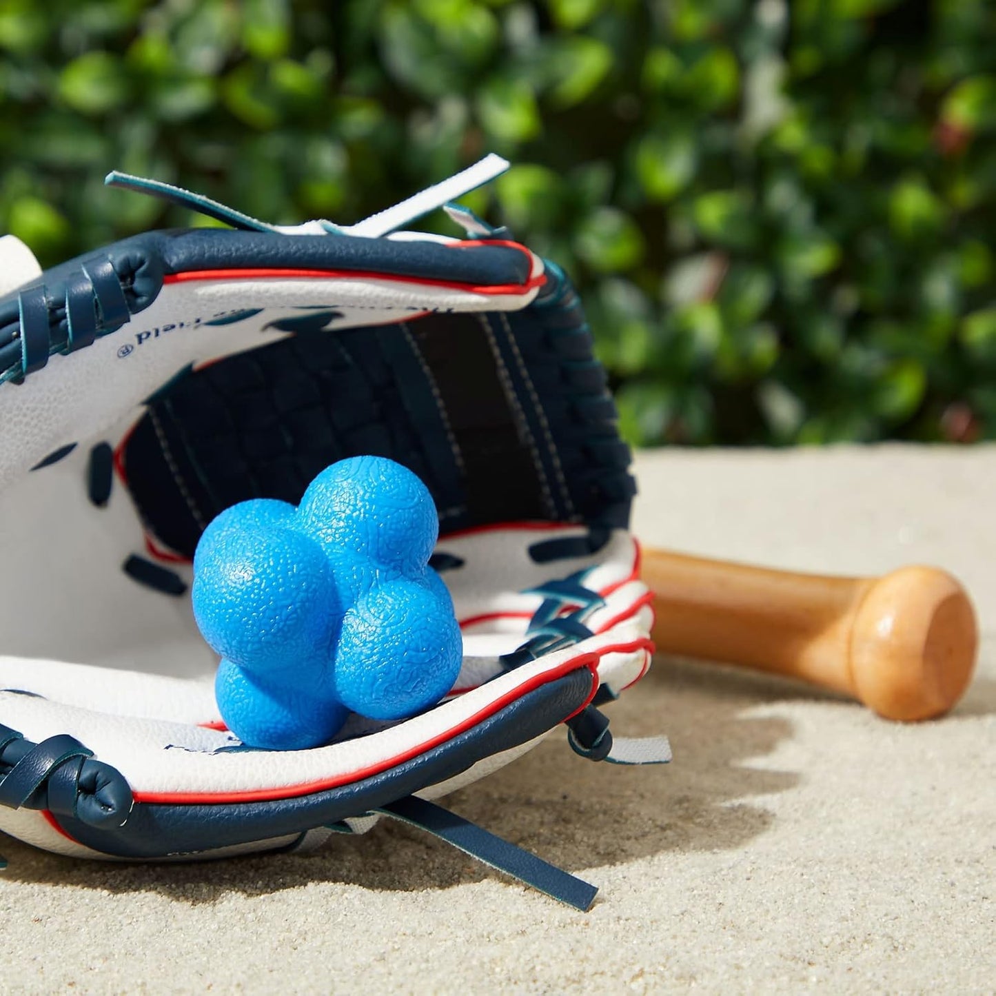 Juvale Reaction Ball Training Set - Hand-Eye Coordination Tool & Baseball Training Equipment - Tennis Agility & Reflex Practice - 2-Pack, 2.75 in, Multicolor Rubber