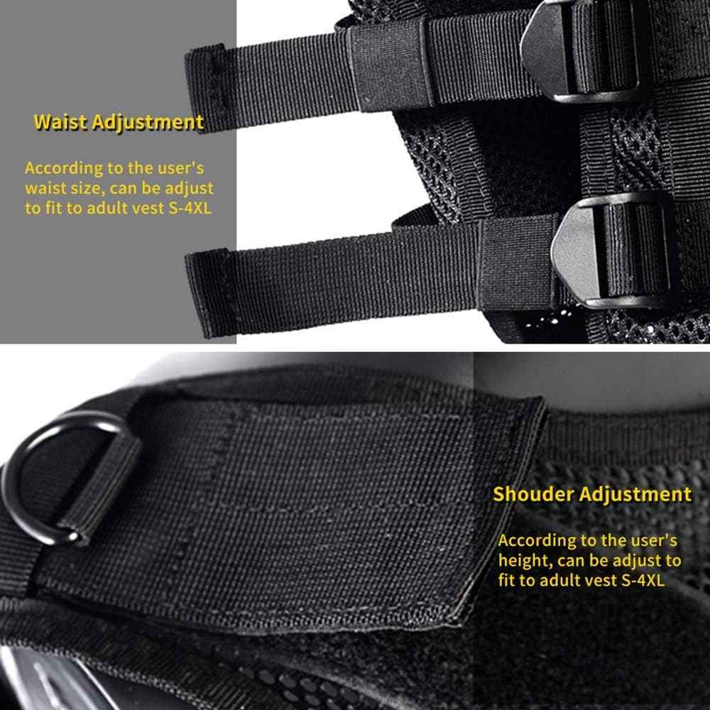 YAKEDA Tactical Vest for Adults - Ultra-Light, Breathable Airsoft Training Gear