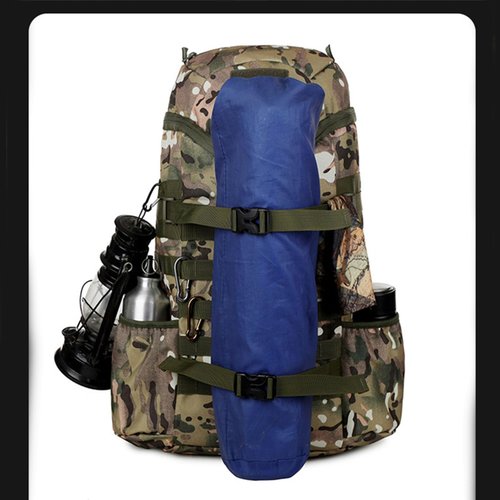 VALTESSA 30L Military Tactical Backpack For Men Assault Pack Bug Out Bag Survival 3 Day Tactical Hiking Rucksack, 15 inch, B- Black