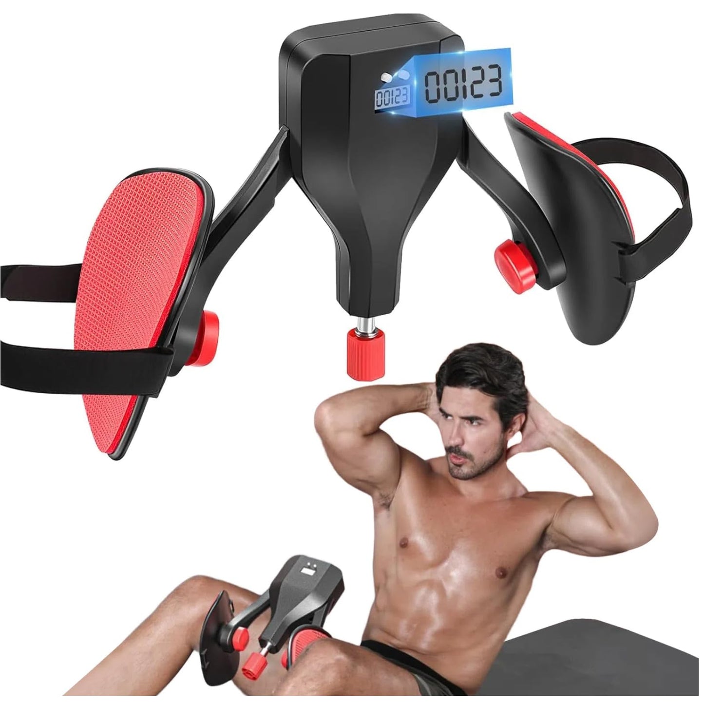 Adjustable Thigh Master,0-110lbs Pelvic Floor Exercise Device,Kegel Trainer Pelvic Health for Men,Thigh Exerciser for Women with Digital Counter,Hip Shaper Trainer Machine,Leg Inner Workout Equipment