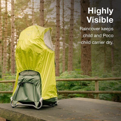 Osprey Poco Child Carrier Raincover, Limon