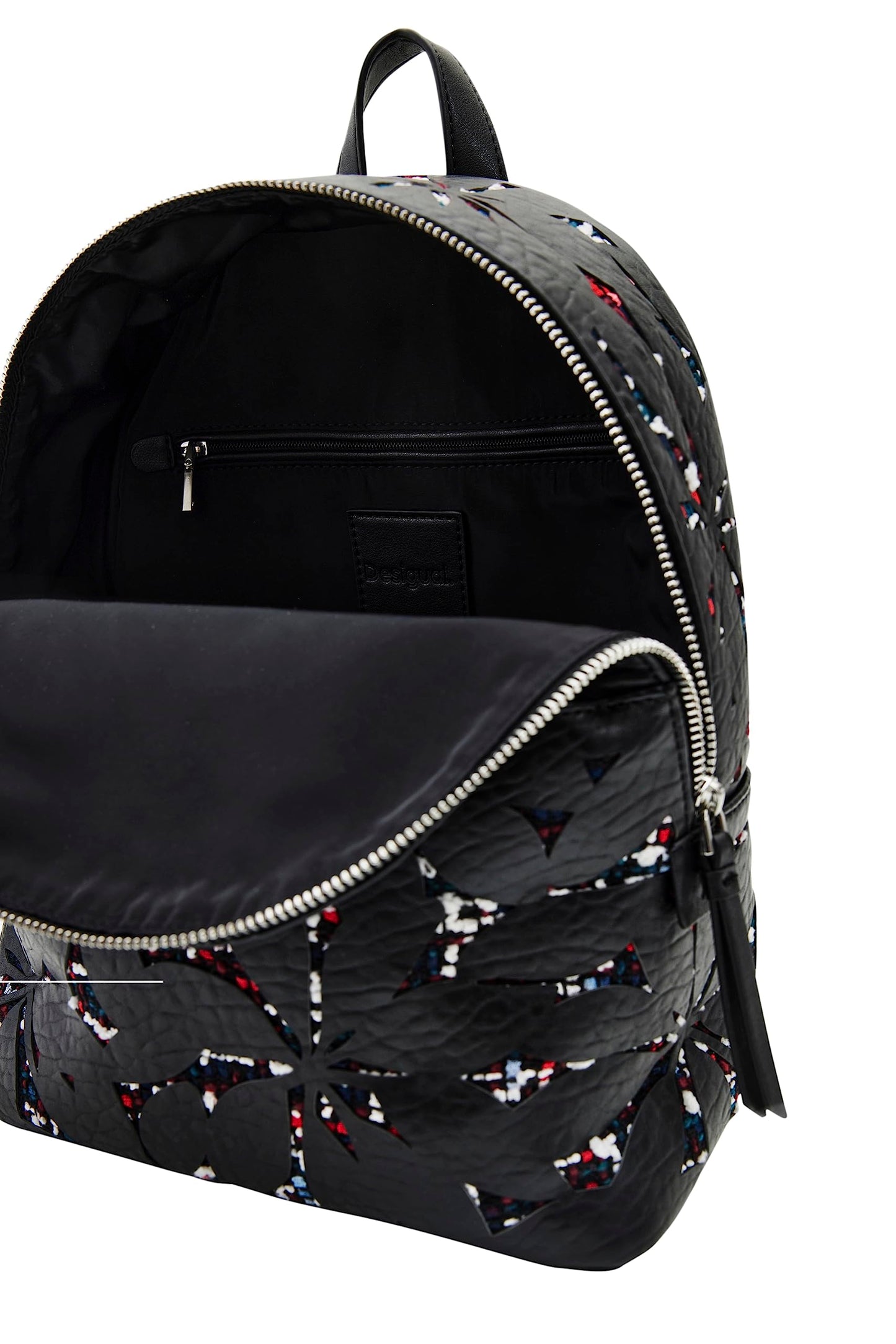 Desigual Small Die-Cut Flower Backpack