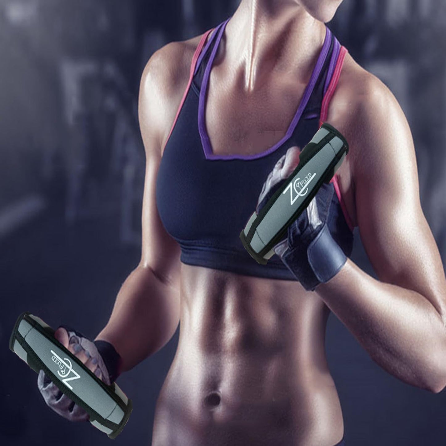 Hand Weights Set 2lbs 4lbs 6lbs 8lbs 10lbs with Handles for Women Men Body Building Fitness Exercise Home Gym (3LBS*2pcs=1Set)