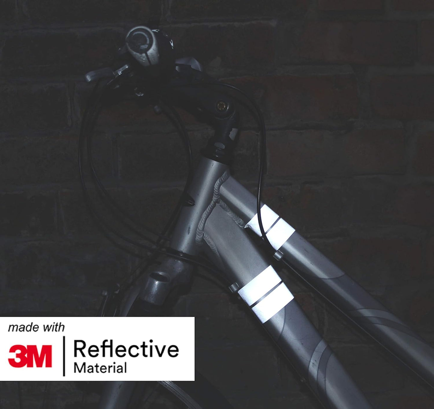 Salzmann Reflective Tape - Universal High Visibility Tape for Backpacks, Helmets, Bikes, Cars, etc. - Made with 3M Scotchlite