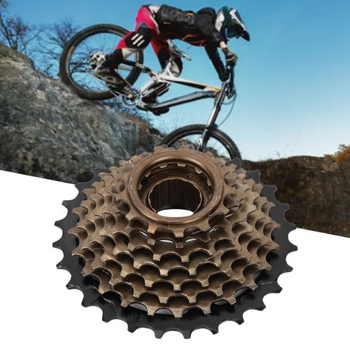ZLXHDL Bicycle Freewheel Cassette Sprocket, Aluminium Alloy Freewheel Cassette 8 Speed Bike Gear Mountain Bike Replacement Accessory for Mountain Bike