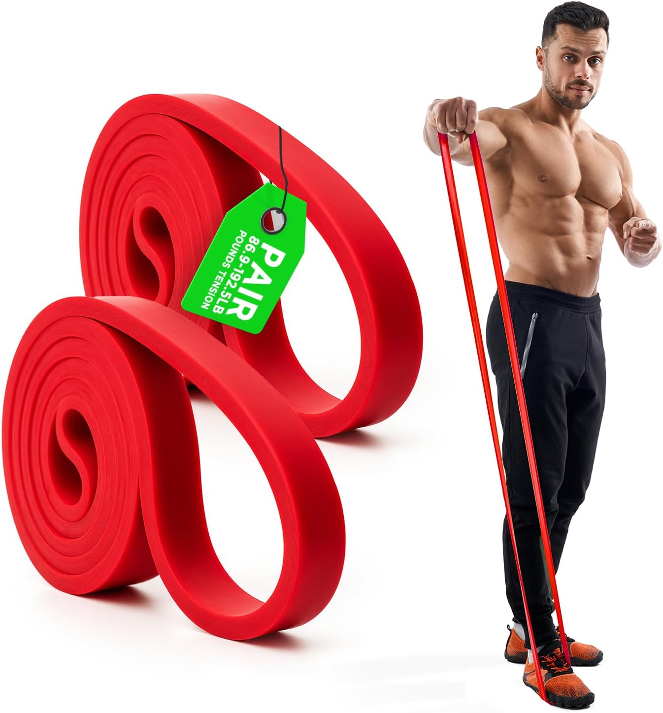 Pro Resistance Band for Core Stability & Flexibility - EliteFTS Portable & Joint-Friendly