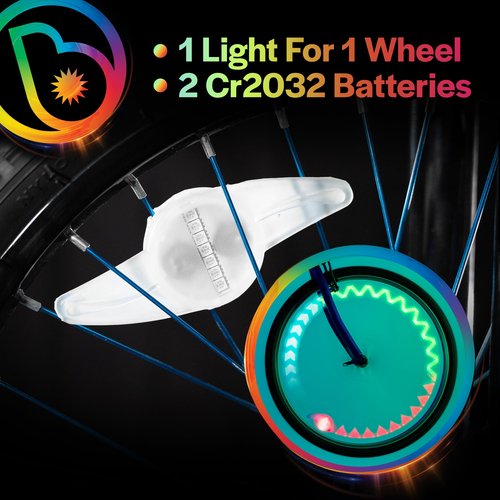 Brightz LED Bike Spoke Pattern Light, 34650