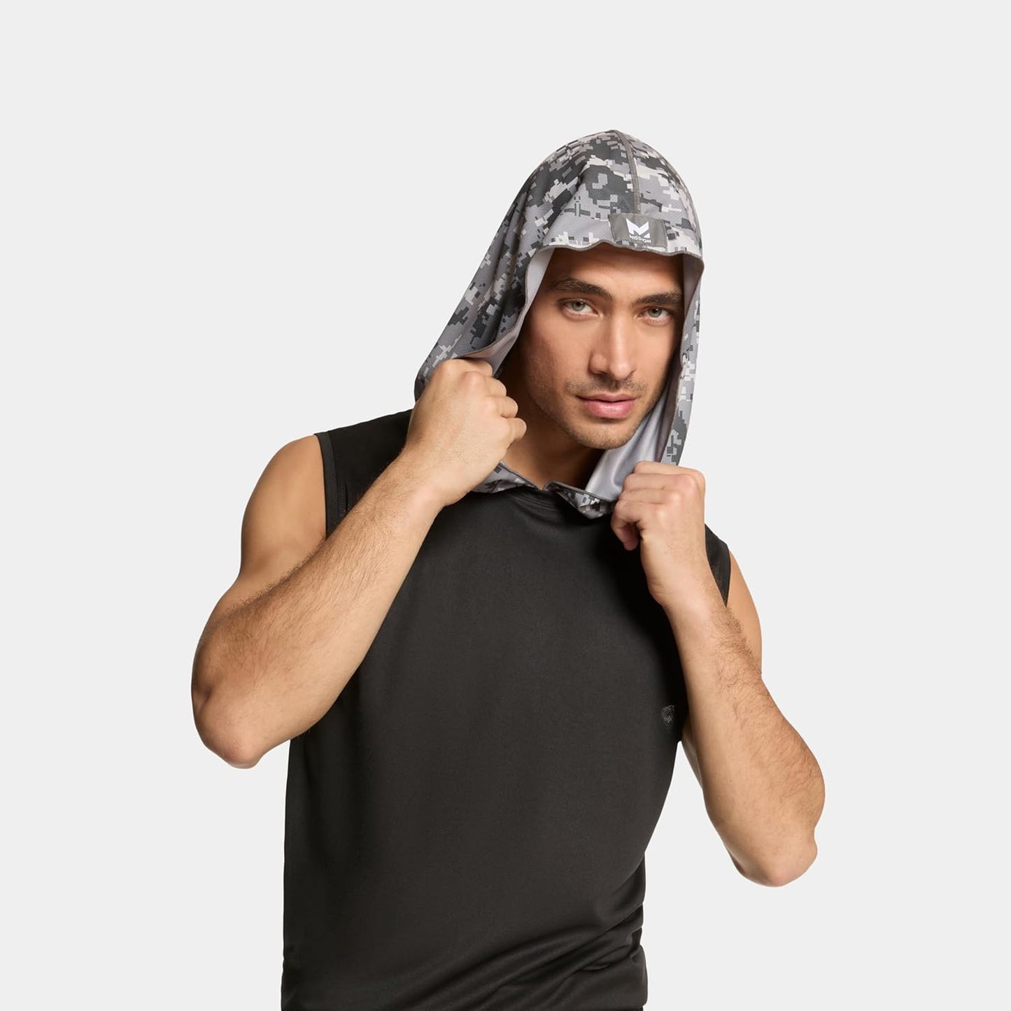 MISSION Cooling Hoodie Towel- Hood Towel, Evaporative Cool Technology, Cools Instantly When Wet, UPF 50 Sun Protection, Contours Your Head to Stay in Place, Great for Sports, Fitness, Gym
