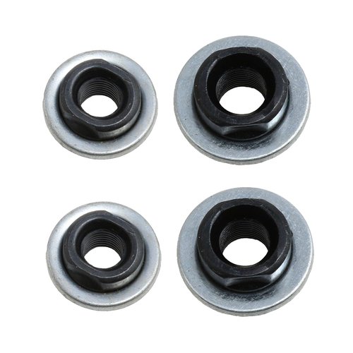 Meuey Lyot Bike hub nut Bike axle nut hub nut Bike Nuts 8mm Front axle Nuts 9.5mm Rear axle Nuts -4PCS