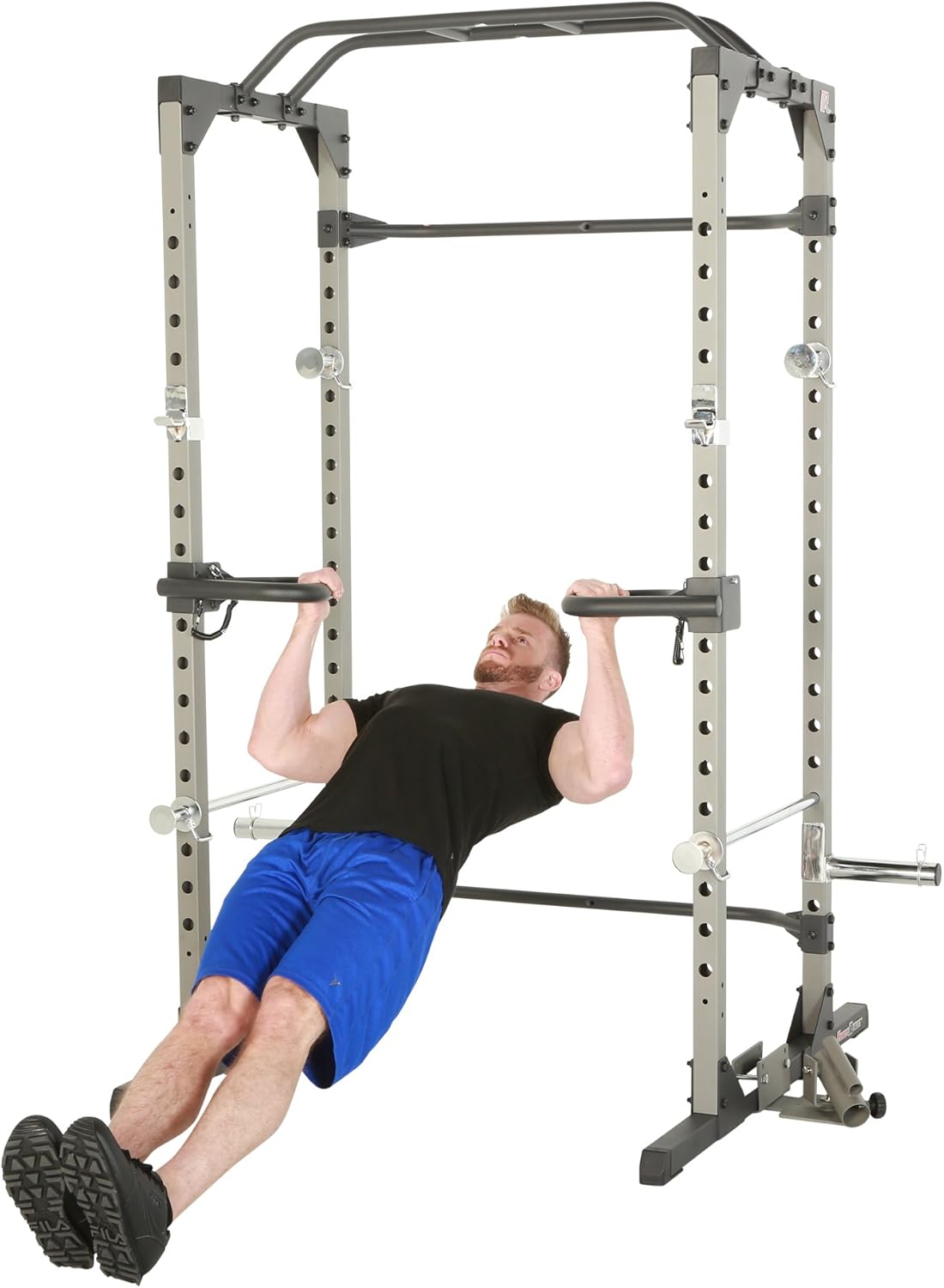 Fitness Reality Multi Grip Set of 2, Dip Bar Attachments for 2" x 2" Tube Power Cage