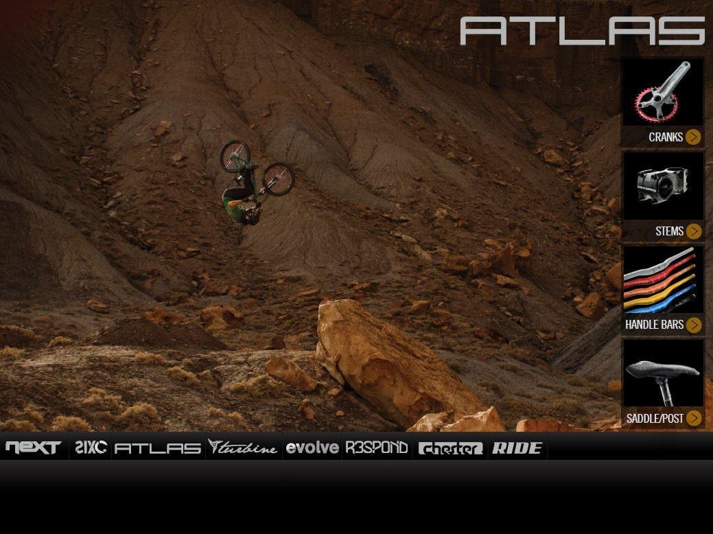 Race Face Atlas Riser Bar, (31.8) 32mm/785mm, Blue (HB12AR31.8BLU)