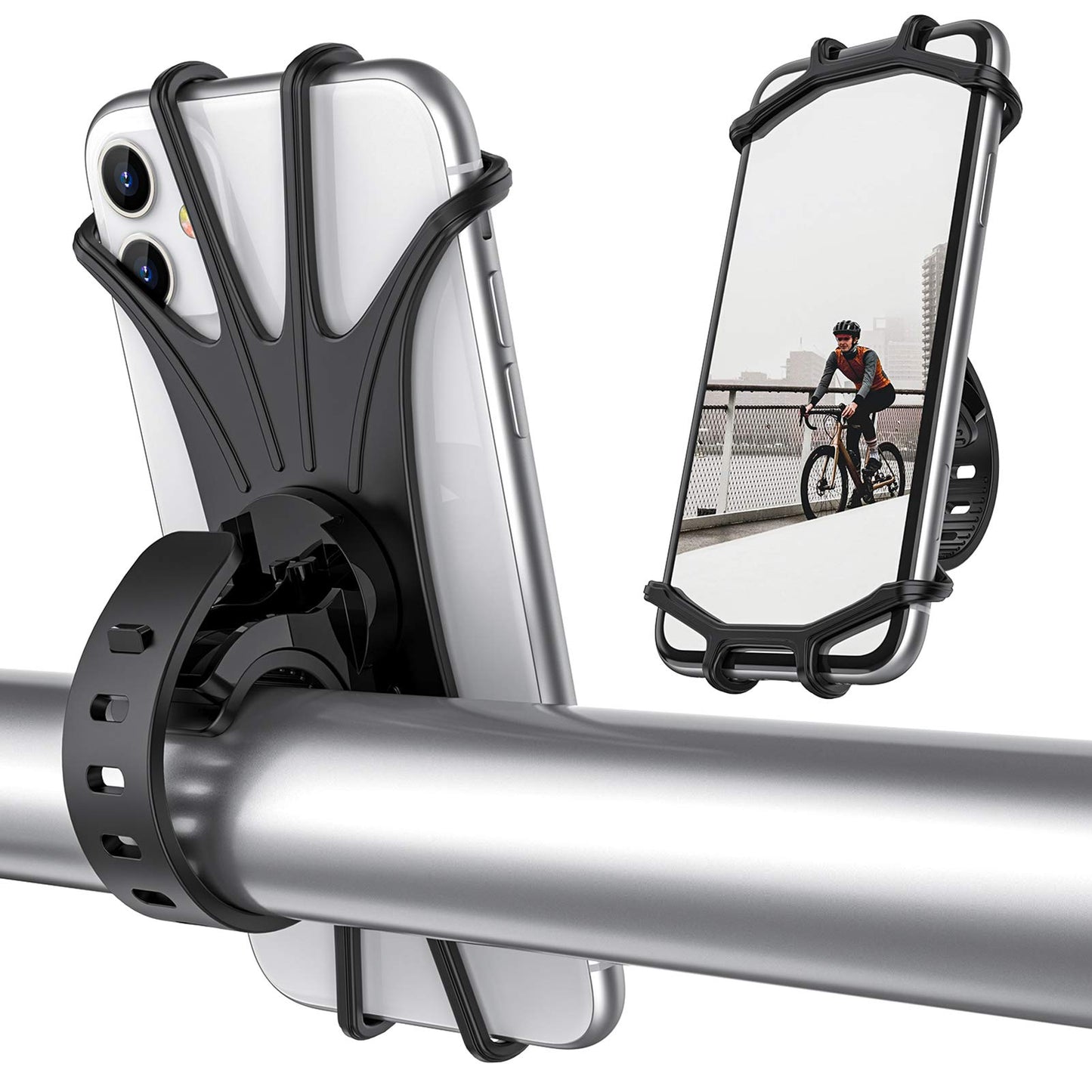 Master Lock Cable Lock and ORIbox Bike Phone Mount