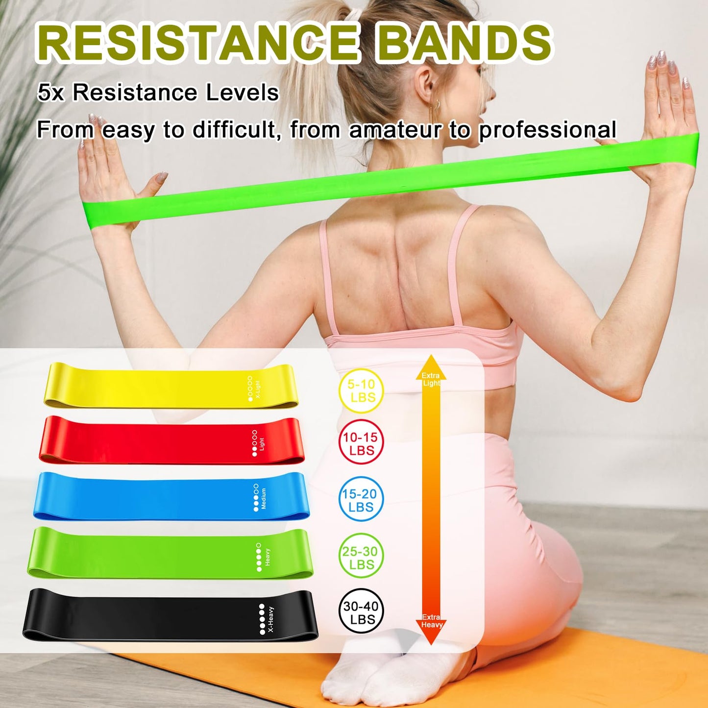 AGPTEK Agility Training Equipment Set, Agility Ladder Speed Soccer Kick Trainer Cones Jump Rope Resistance Bands Exercise Workout Equipment Boost Fitness & Increase Quick Footwork