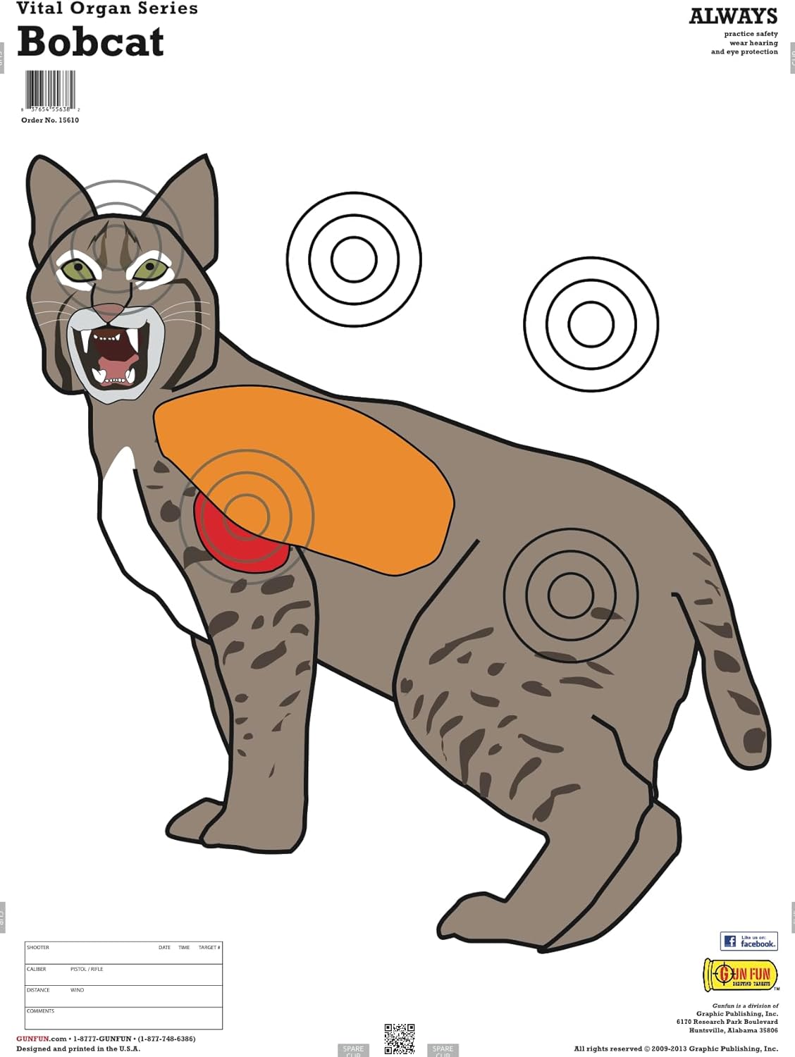 Animals with Vital Organs Series - 19" x 24" 10 Pack