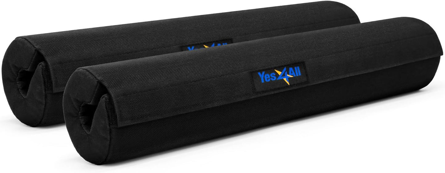 Yes4All Barbell Thick Foam Nylon Pad, Neck Shoulder Protective Pad For Lunges, Squats And Hip Thrust Fit Standard Olympic Bar
