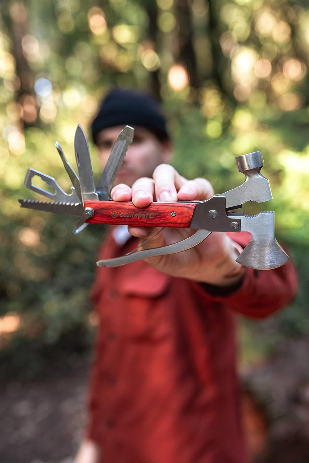 Stansport Survival Multi-Tool for Camping & Emergencies - Model 8575