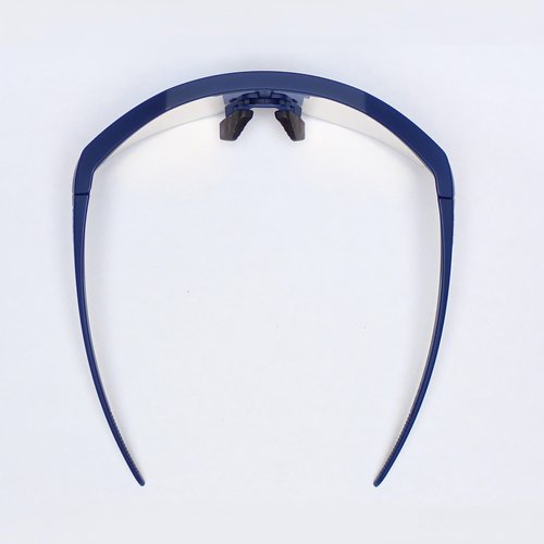 KOO Alibi Sunglasses | Performance Eyewear for Road, MTB, Road Cycling & Cyclocross Sports - Dark Blue Matt Photochromic Red
