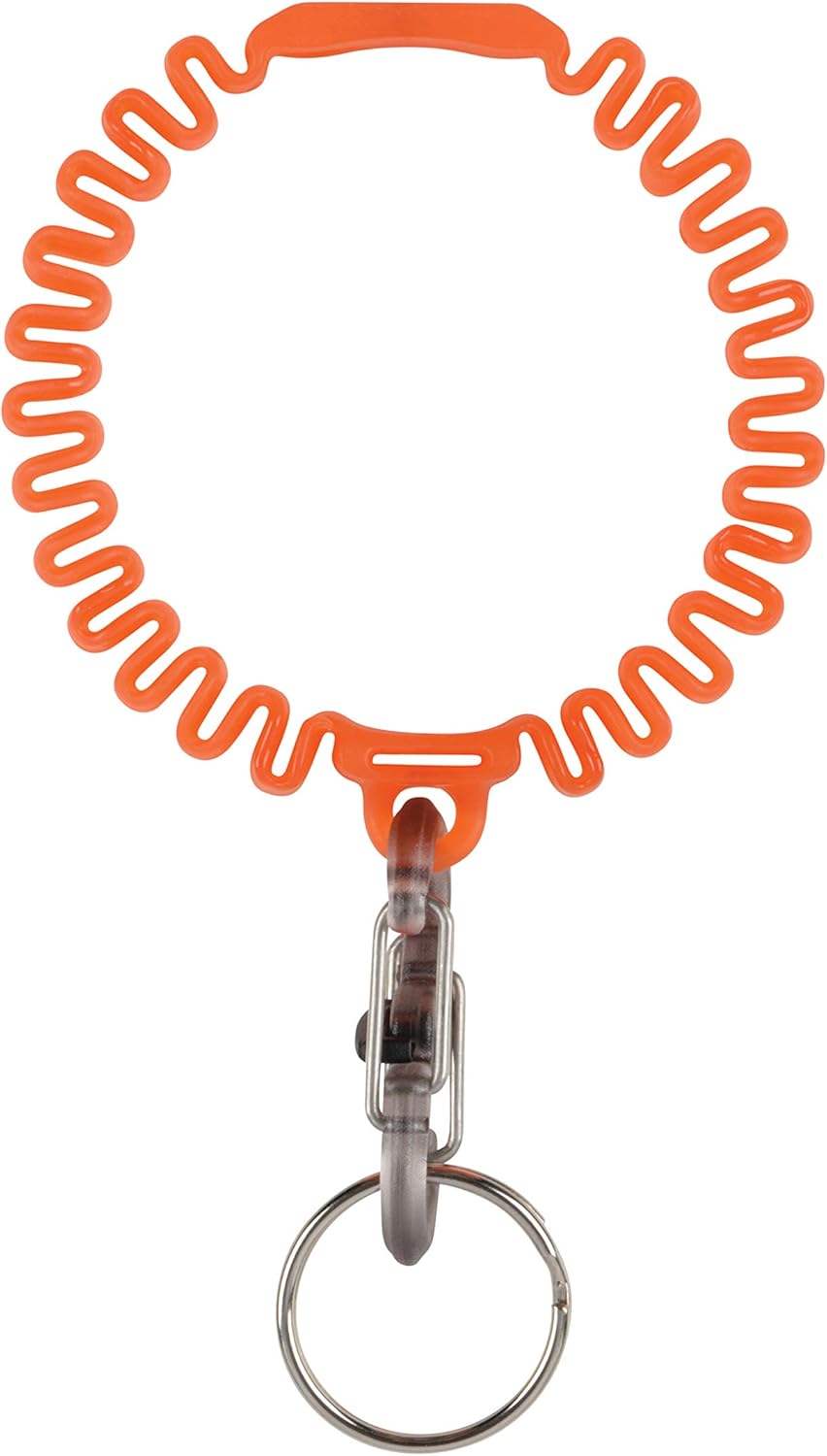 Nite Ize KWB-03-R6 Key Band-It, Stretch Wristband Key Chain With S-Biner Clip, Blue