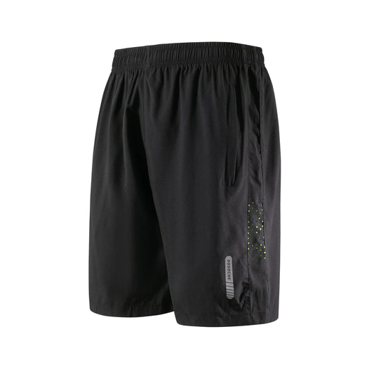 FoxQ Mens Quick Dry Athletic Running Shorts with Pockets Lightweight Workout Shorts for Sports Gym Basketball Hiking Black,3XL