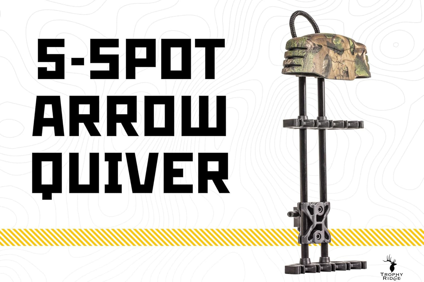Trophy Ridge 5-Spot Archery Arrow Quiver, Black