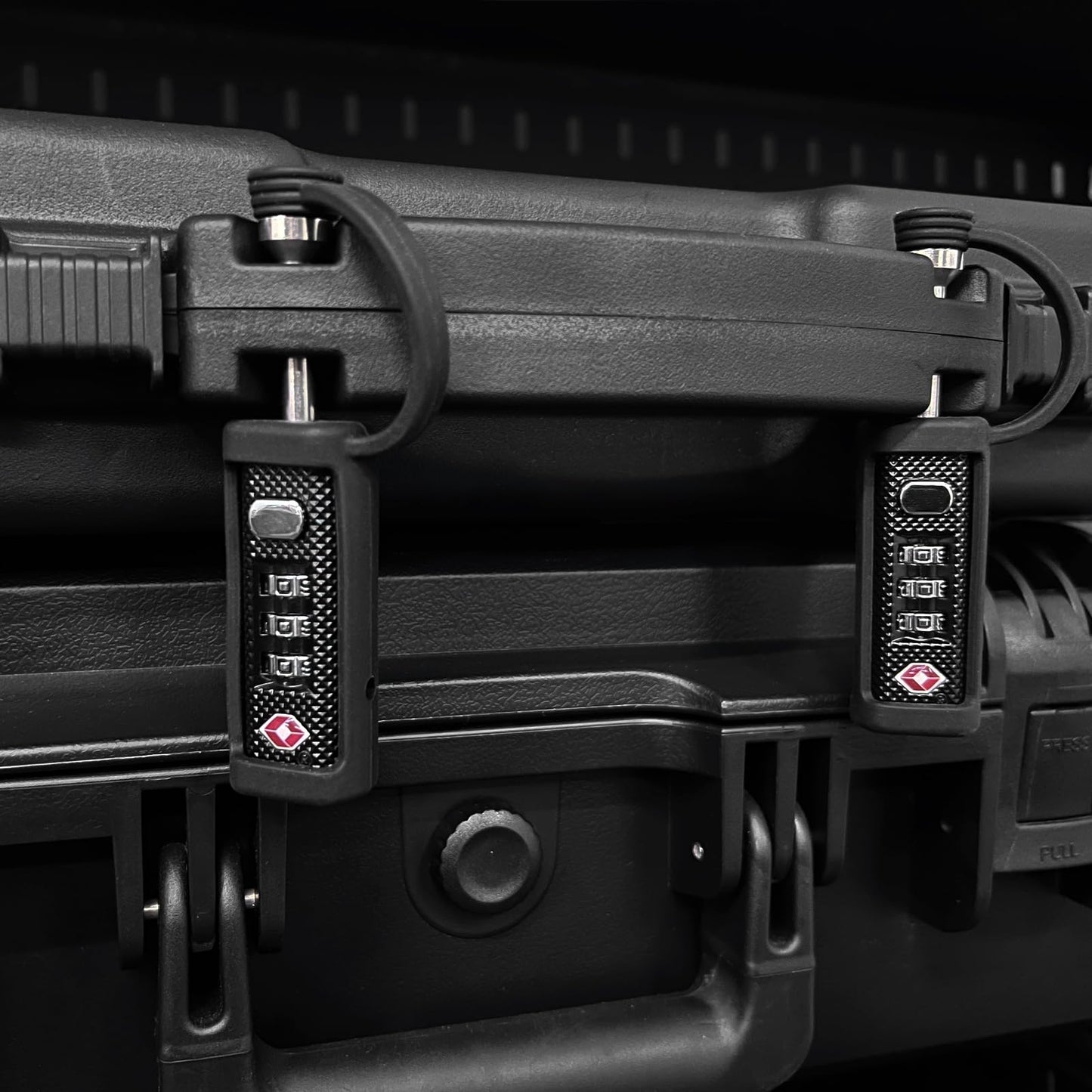 6 Pack TSA Approved Firearm Travel Case Locks Gun Case Hard Pistol Cases Lock