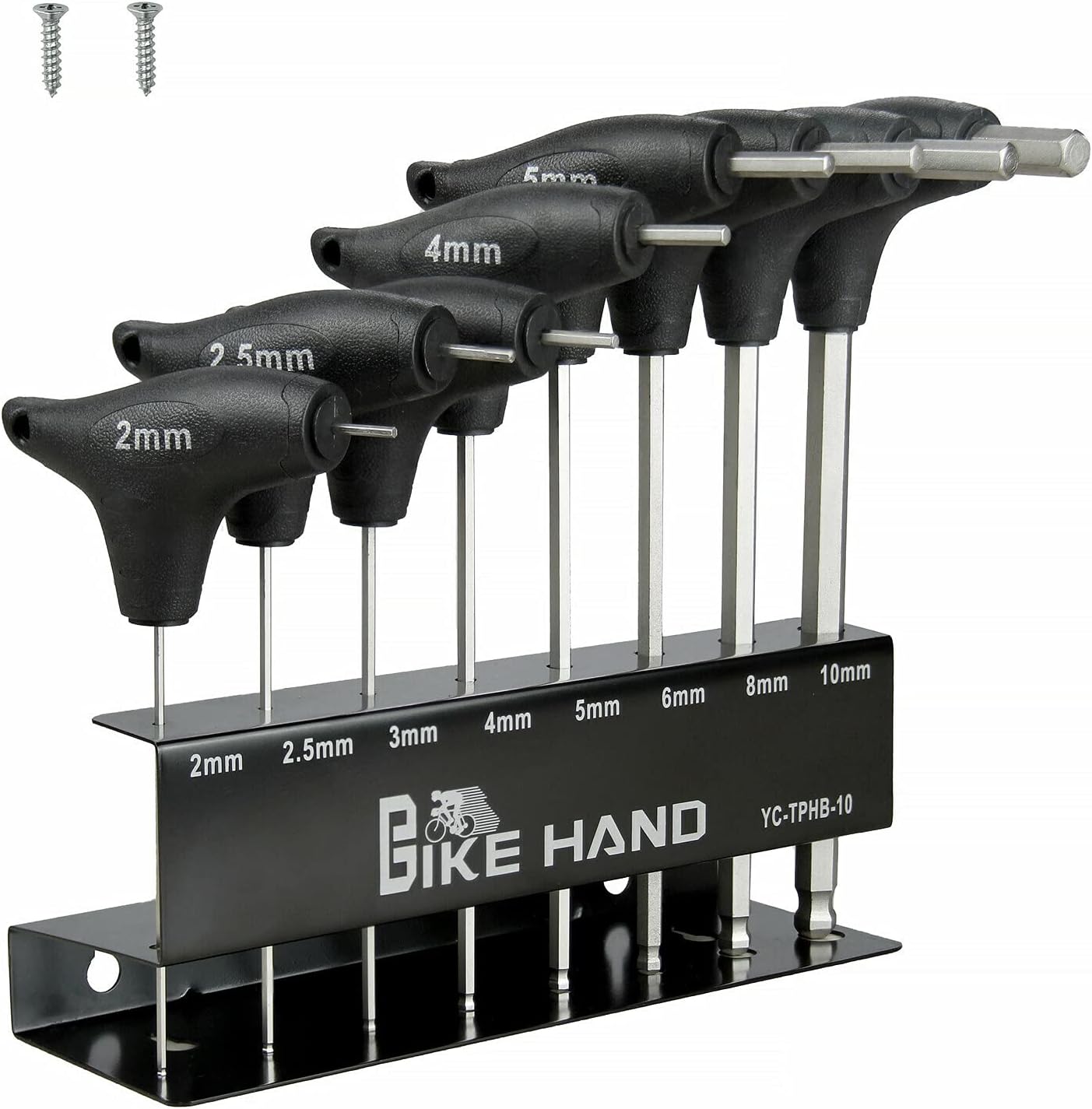 BikeHand Heavy Duty Precise Bike Bicycle Twin Head Hex Allen Wrenches Set