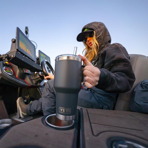 YETI Rambler Replacement Lid with Straw, Fits 16 & 20 oz Stackable, 20 oz Tumbler, 24 oz Mug, 25 oz Straw Mug