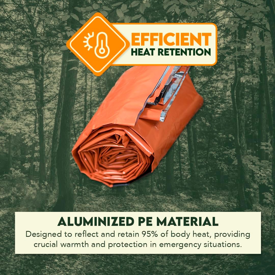 SE Survivor Series Emergency Sleeping Bag - EB122OR