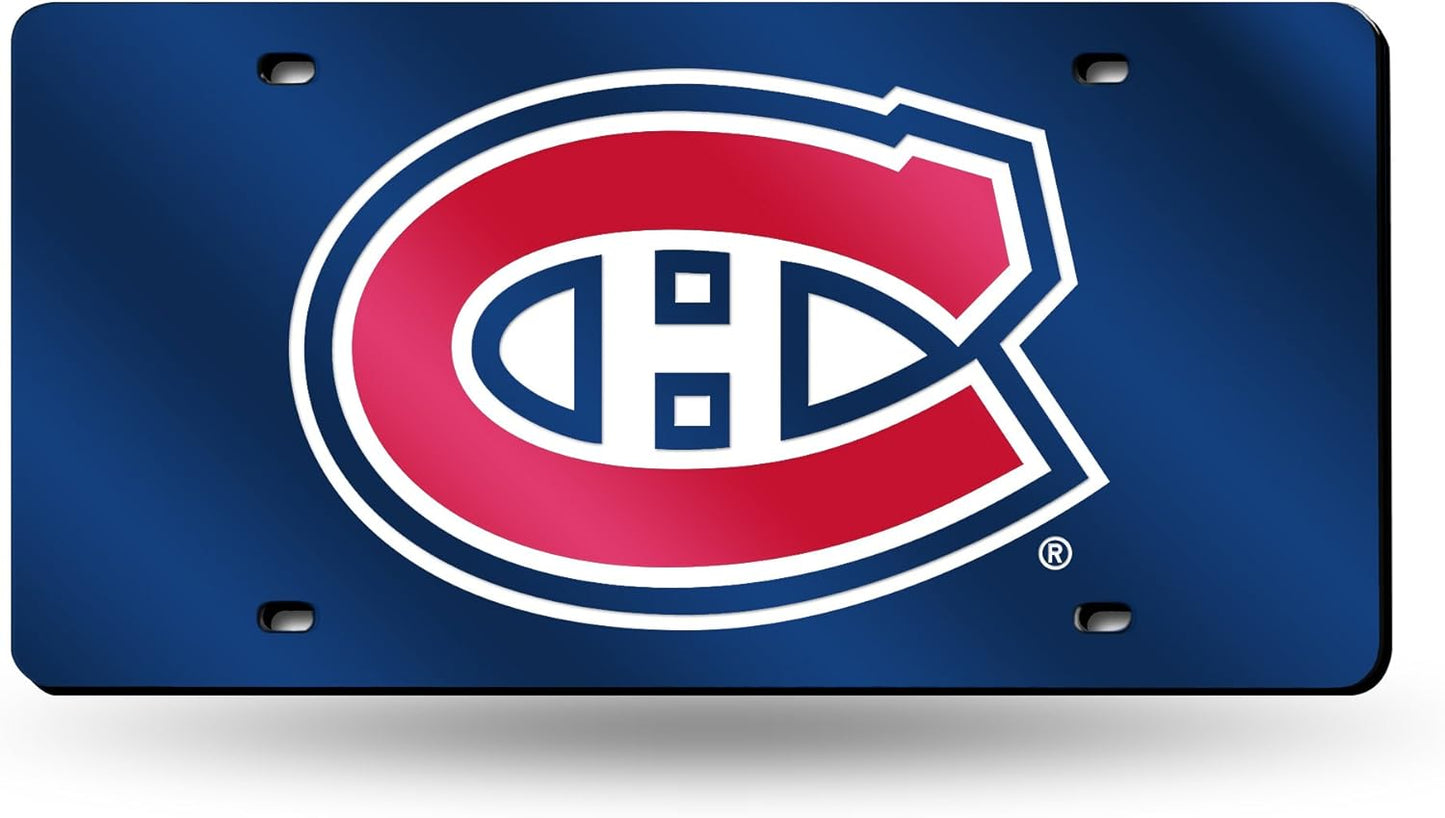 Rico Industries NHL Anaheim Ducks Laser Inlaid Metal License Plate Tag