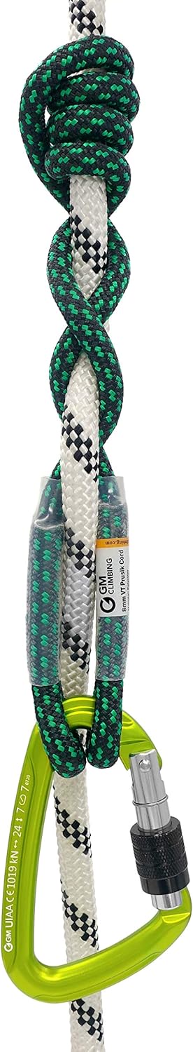 GM CLIMBING 8mm (5/16") Prusik Swen Eye-to-Eye Pre-Sewn 30 inch / 45 inch