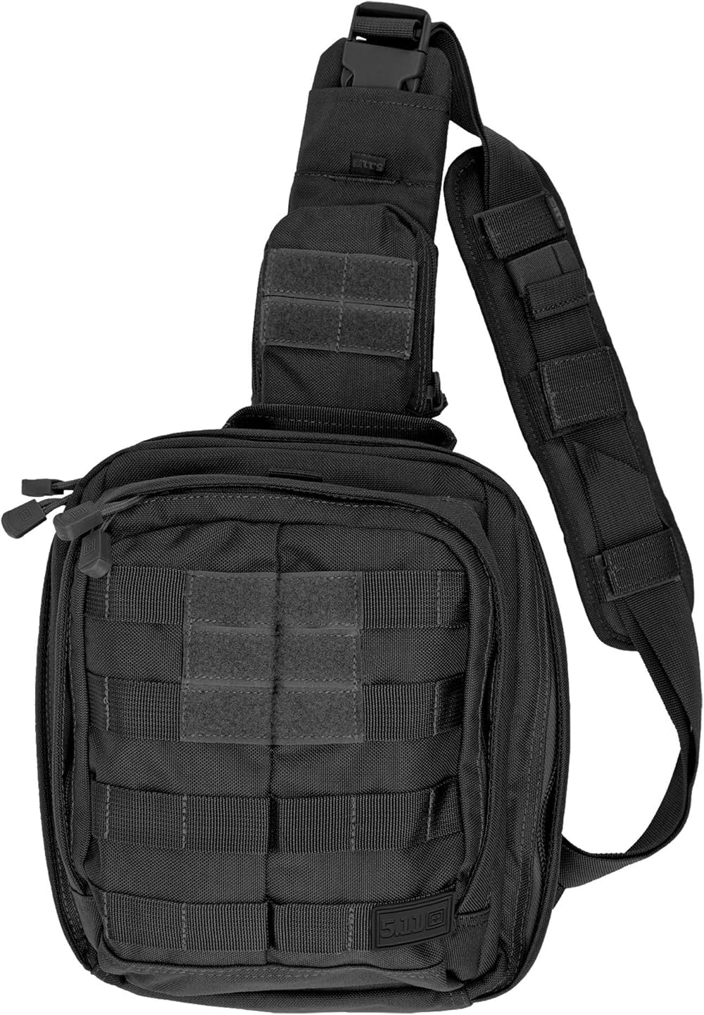 5.11 Tactical Sling Bag Pack MOAB 6, Shoulder Crossbody Military Bag, 11L, Black, Style 56963ABR