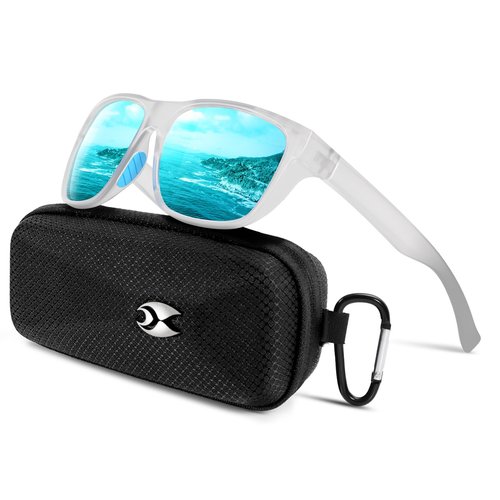 Occhsouo Polarized Sunglasses for Men Lightweight UV400 Protection Sun Glasses for Women TR90 Sunglasses for Fishing Driving