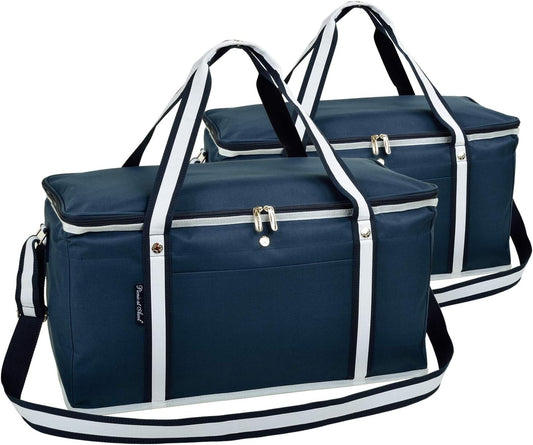 Picnic at Ascot 64 Can Capacity Semi Rigid Collapsible Leakproof Cooler- Designed & Quality Approved in the USA