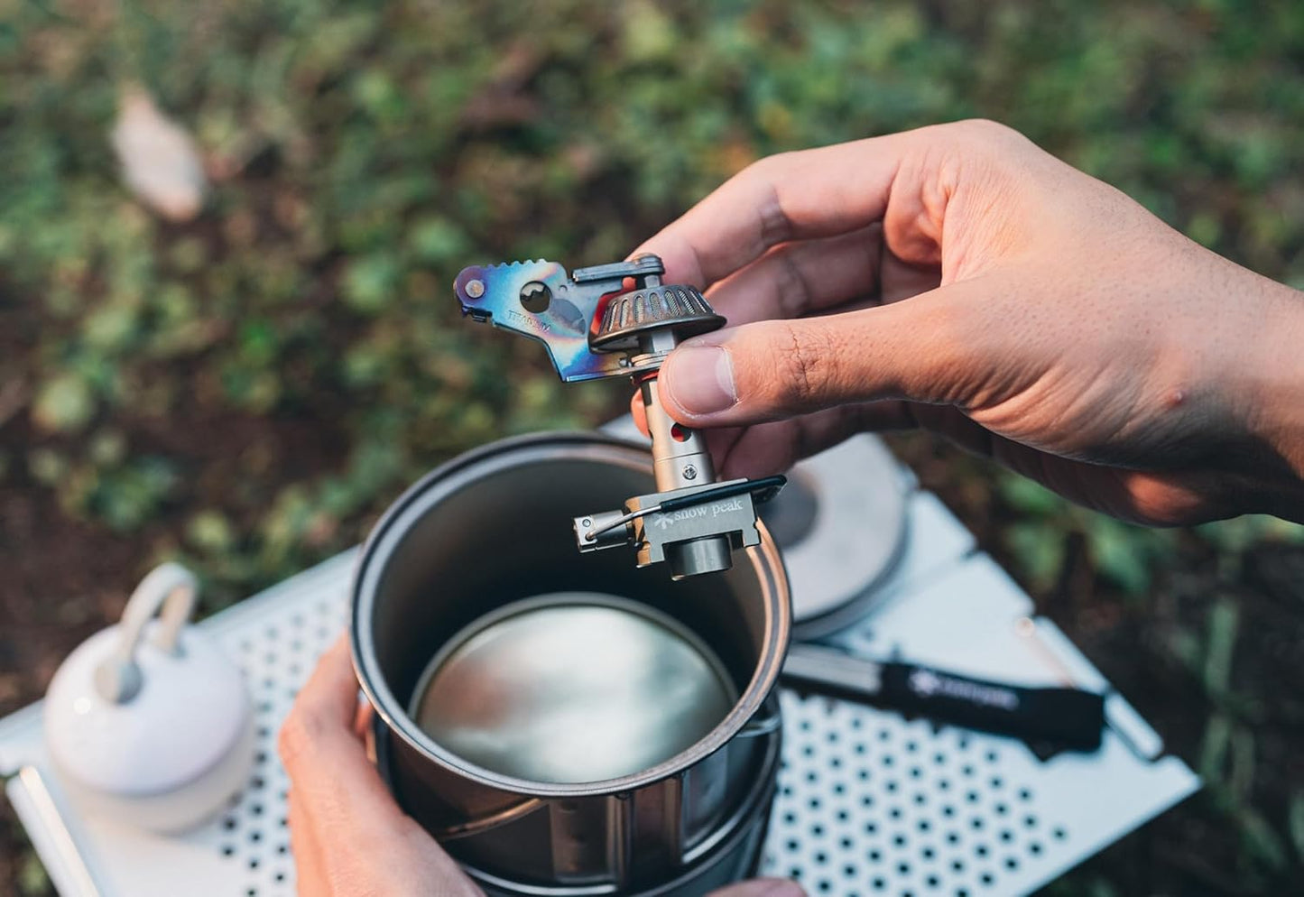 Snow Peak LiteMax Titanium Ultralight Backpackers Stove