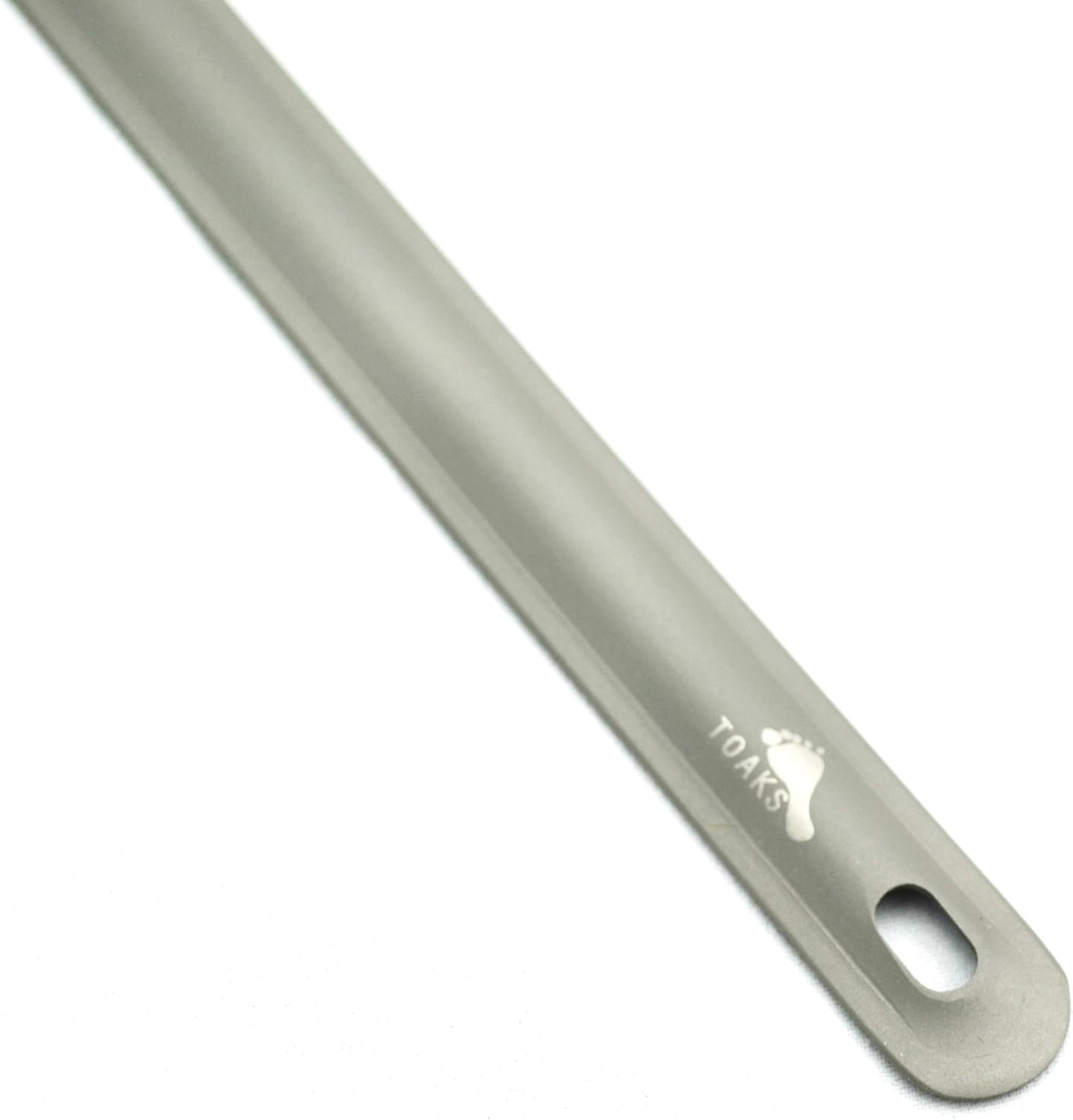 TOAKS Titanium Long Handle Spork with Polished Bowl