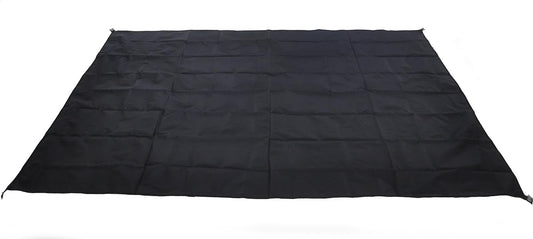 Waterproof Camping Tarp for Picnics, Tent Footprint, and Sunshade (Black-210x150CM)