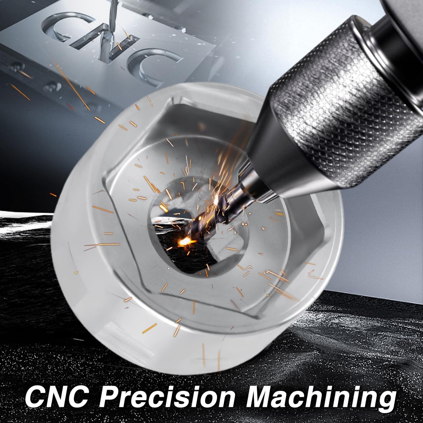 EVRBUL 26mm Bike Fork Topcap Socket Tool 3/8" Ratchet Drive Compatible with Fox 32 Series and Some 34 Series Mountain Bike Fork Topcap Nuts