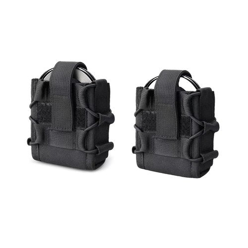 Open-Top Molle Handcuff Holster Law Enforcement Handcuff Pouch for Duty Belt Handcuff Case Fit Asp Handcuff/Hinged Handcuff/Chain Handcuff/Folding Rigid Handcuff/High-Speed Gear Handcuff (1)