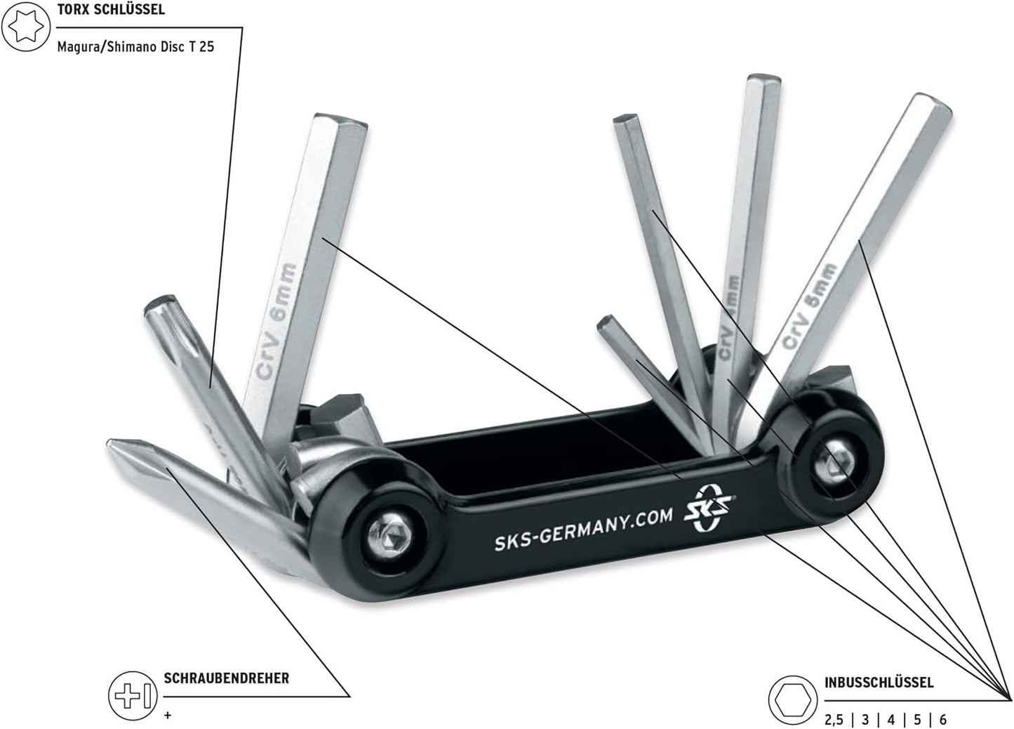 SKS GERMANY Tom 7 Multi Tool