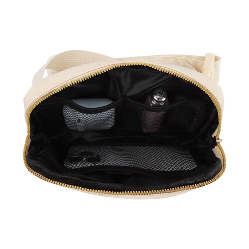 Belt Bag Unisex Waist Pouch Adjustable Strap - Small Workout Gym Running Travel Fanny Pack (Belt Bag - Pink)
