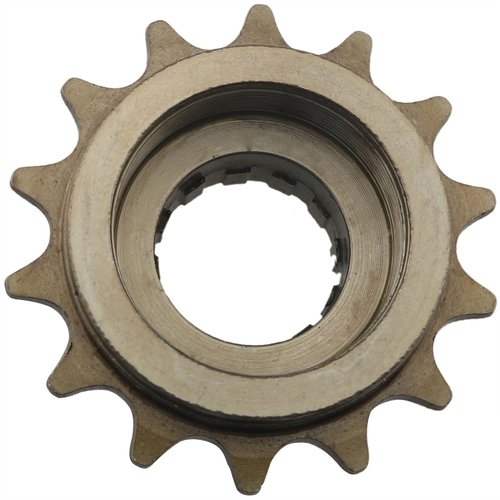 CHENJIN Steel Bike Road Freewheel Bronze 14T Teeth 34MM Single Speed Freewheel Flywheel Sprocket Bike Accessory