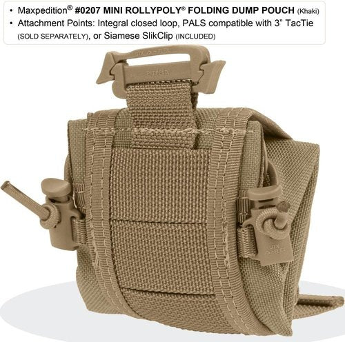 MAXPEDITION Mini Rollypoly Folding Dump Pouch