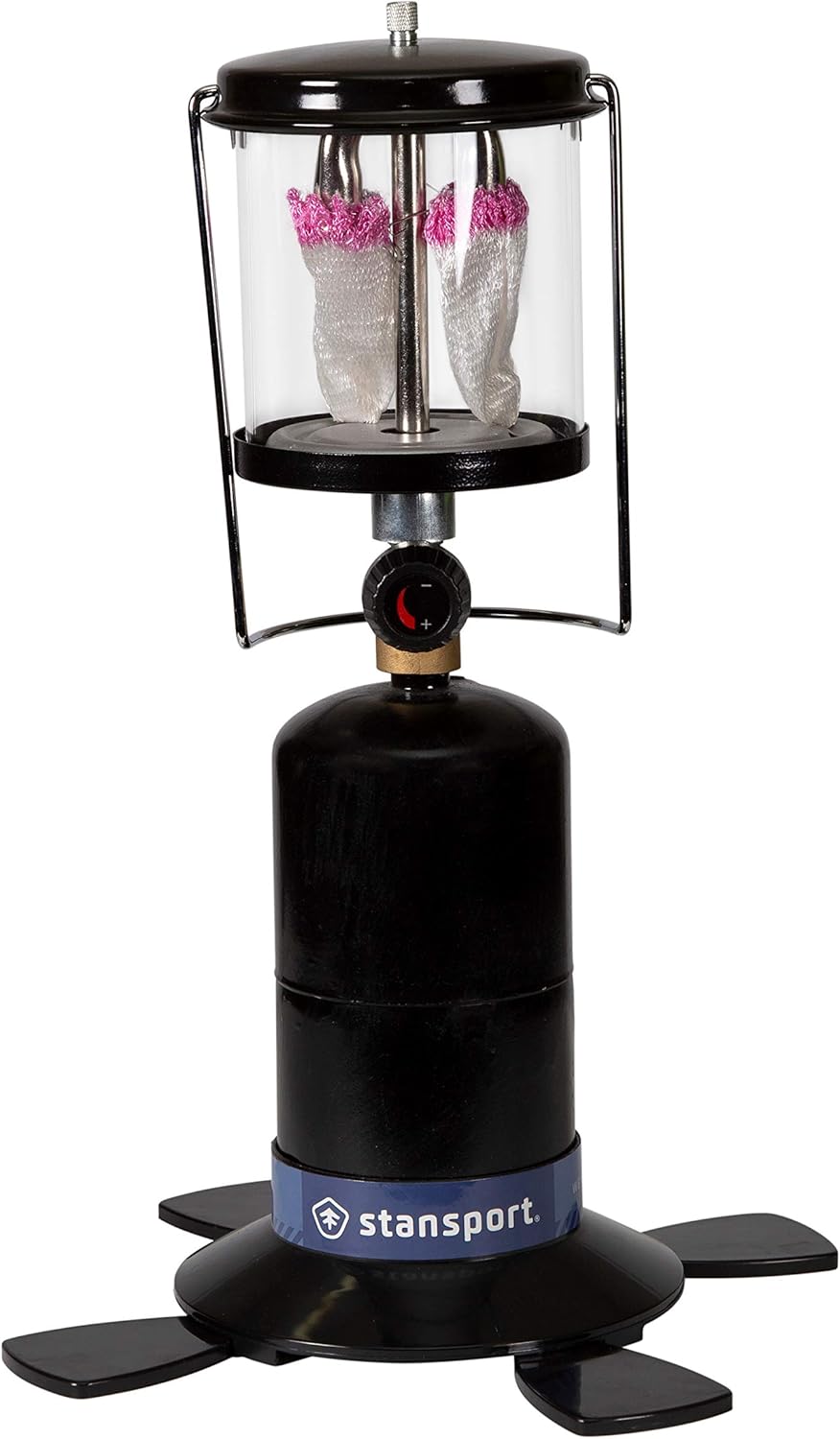 Stansport Compact Single Mantle Propane Lantern (172), Black