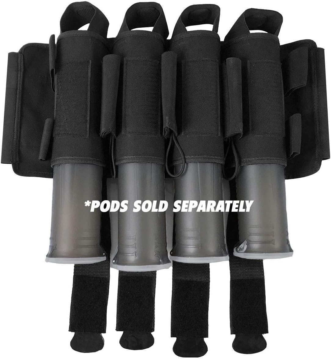 Maddog Pro 3+2 Paintball Harness Pod Pack | Pod Ejection | Adjustable Elastic Velcro Belt